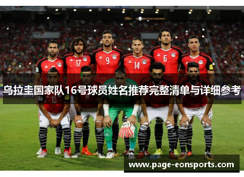 乌拉圭国家队16号球员姓名推荐完整清单与详细参考